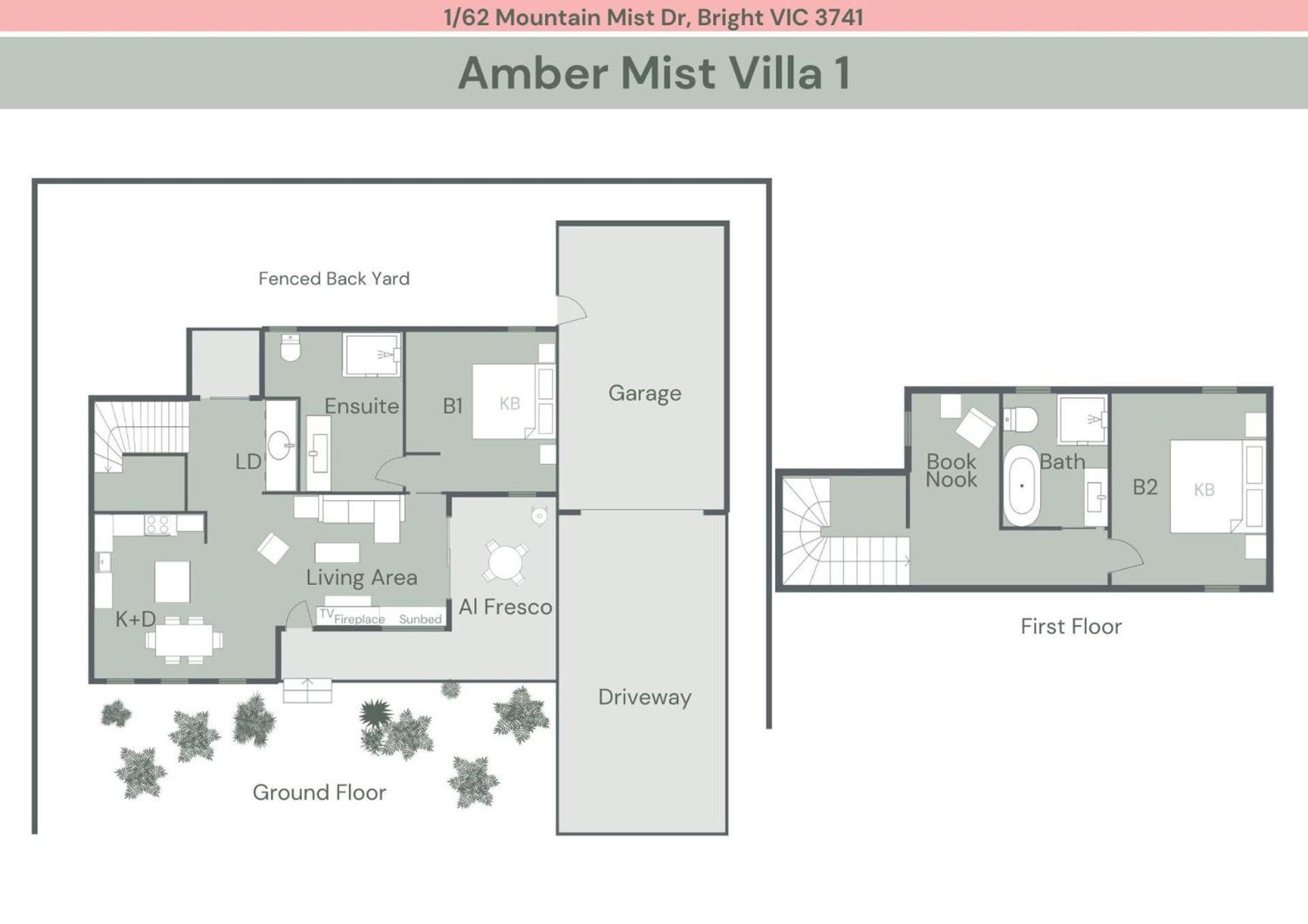 Holiday home Amber Mist - One