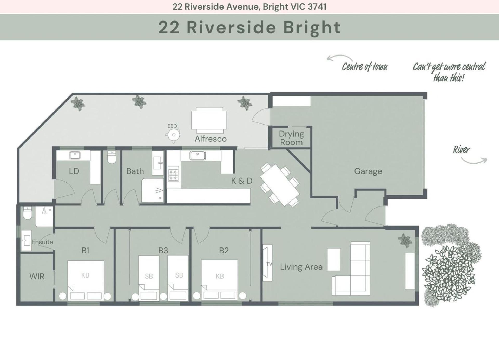 22 Riverside Holiday home *