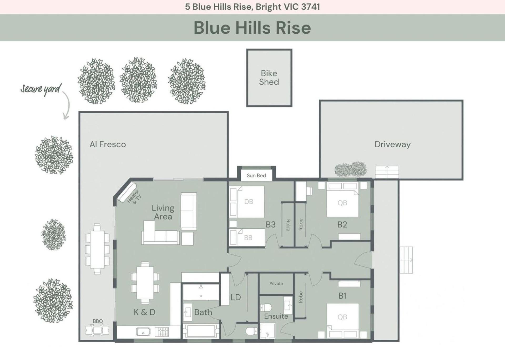 Blue Hills Rise Holiday home
