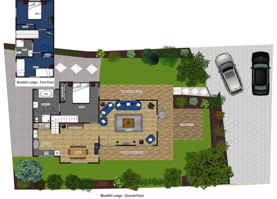 Holiday home Bluemill Bright