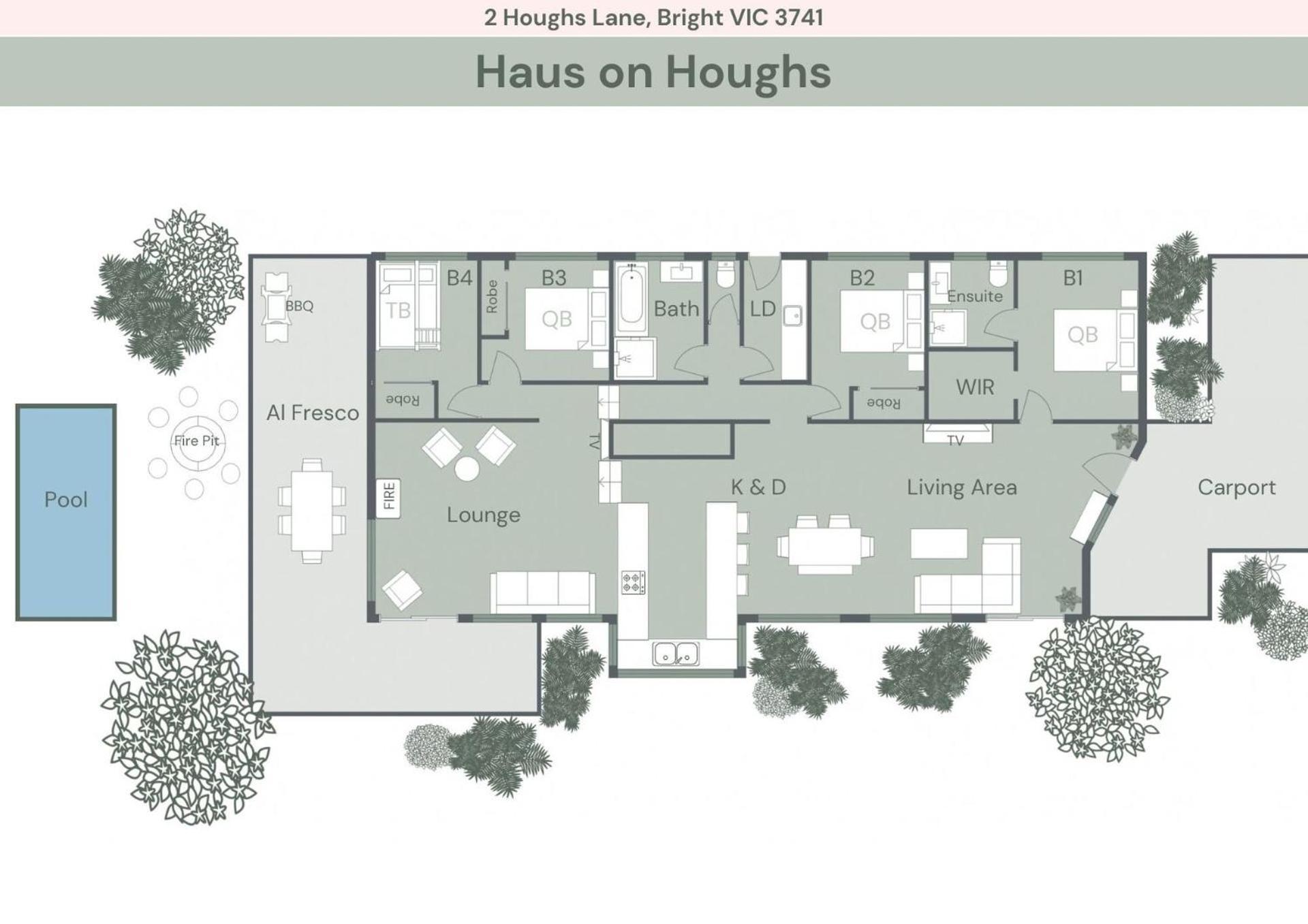 Haus On Houghs Holiday home Bright